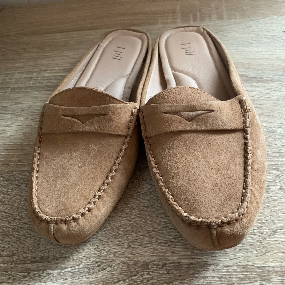 J Jill Tan loafers